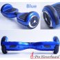 Self Balancing 2 Wheels Hover Board Electric Scooter Skateboard Blue