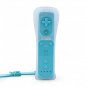 2 in 1 Remote Controller Built in Motion Plus for Nintendo Wii Blue