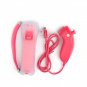 MotionPlus Remote Controller and Nunchuk + Case for Wii/Wii U Pink