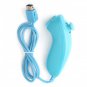 MotionPlus Remote Controller and Nunchuk + Case for Wii/Wii U Blue