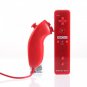 MotionPlus Remote Controller and Nunchuk for Wii/Wii U Red