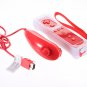 MotionPlus Remote Controller and Nunchuk for Wii/Wii U Red
