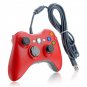 Wired USB Game Pad Controller for Windows & Xbox 360 Console - Red