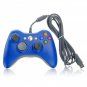 Wired USB Game Pad Controller for Windows & Xbox 360 Console - Blue