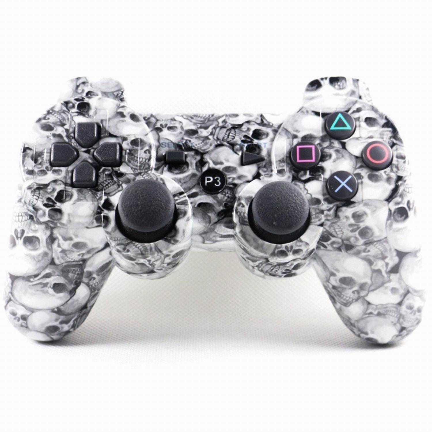 Dualshock 3 Wireless PS3 Controller for Sony PS3 - Skull Pattern