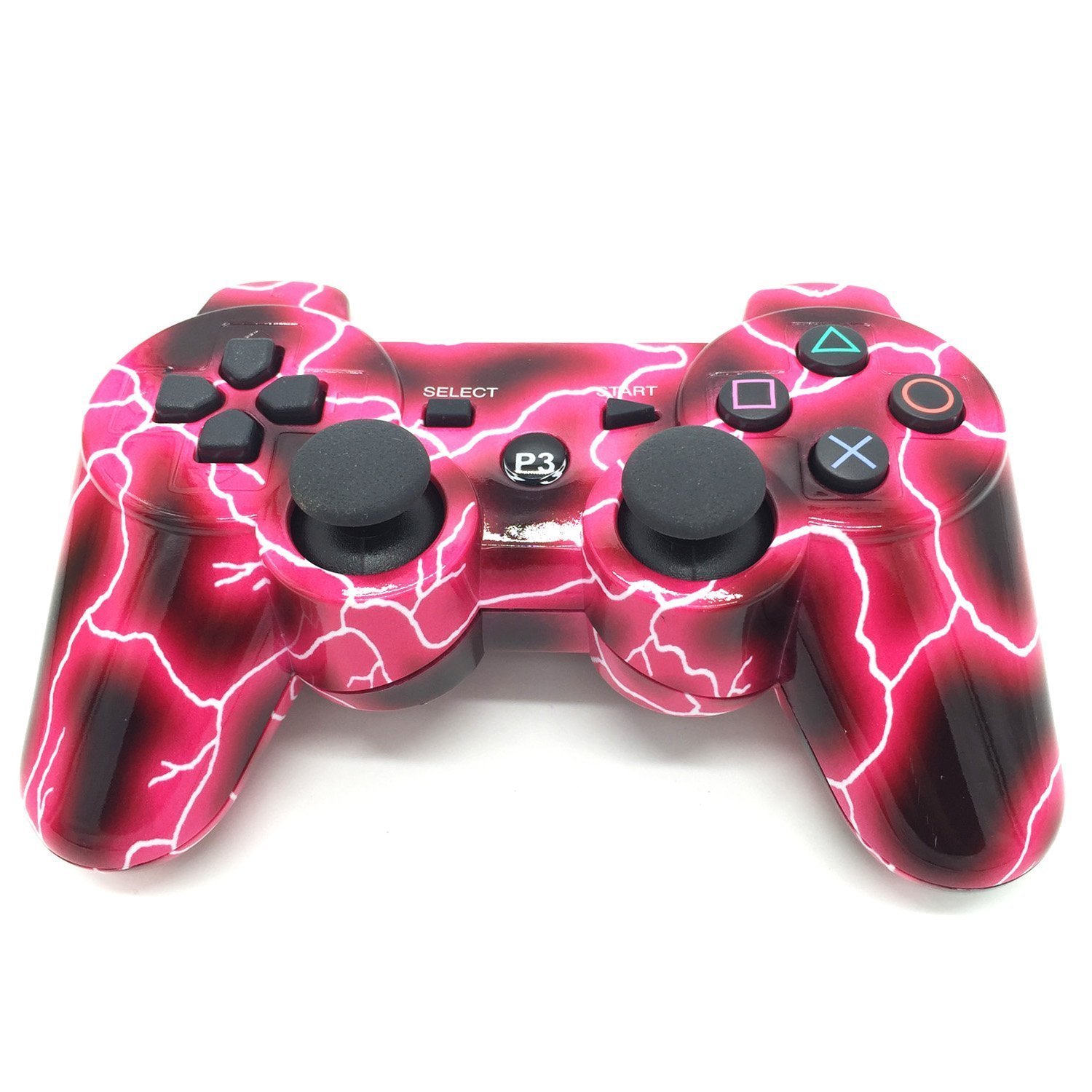 Dualshock 3 Wireless PS3 Controller for Sony PS3 - Lightning Red
