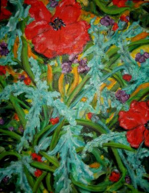 "Spring Rush" ~ giclee print  of original oil painting