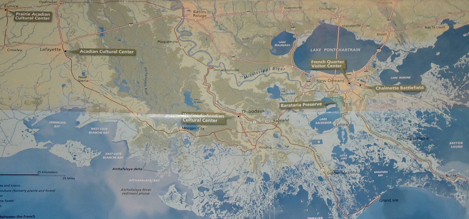 Jean Lafitte National Park Map The World Map - vrogue.co