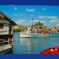 VINTAGE WATERTON LAKES NATIONAL PARK INTERNATIONAL BOAT ALBERTA CANADA POSTCARD
