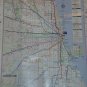 BRAND NEW CHICAGO TRANSIT AUTHORITY SUBWAY SYSTEM MAP - GREAT TRAVEL REFERENCE