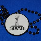 * SPECTACULAR SUPERBOWL MARDI GRAS BEAD BALTIMORE RAVENS SAN FRAN 49ERS FOOTBALL
