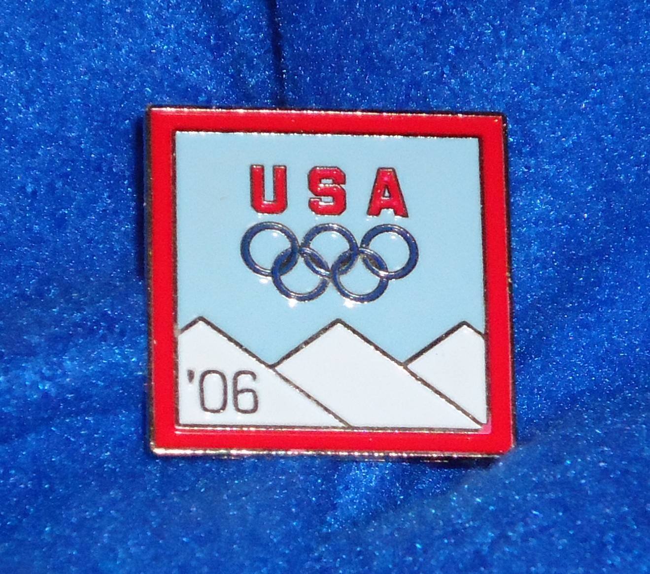 2006 TORINO ITALY OLYMPICS PIN RINGS MICHELLE KWAN *GREAT OLYMPICS ...