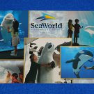 **BRAND NEW** SEA WORLD UP CLOSE AND PERSONAL POSTCARD WHALE DOLPHIN POLAR BEAR