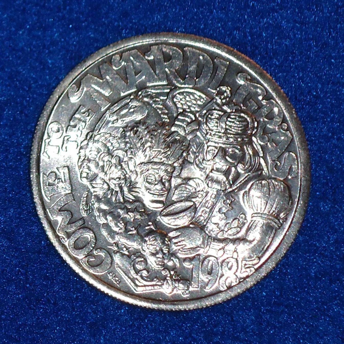 COME TO THE MARDI GRAS AUTHENTIC NEW ORLEANS DOUBLOON COIN TOKEN KING ...