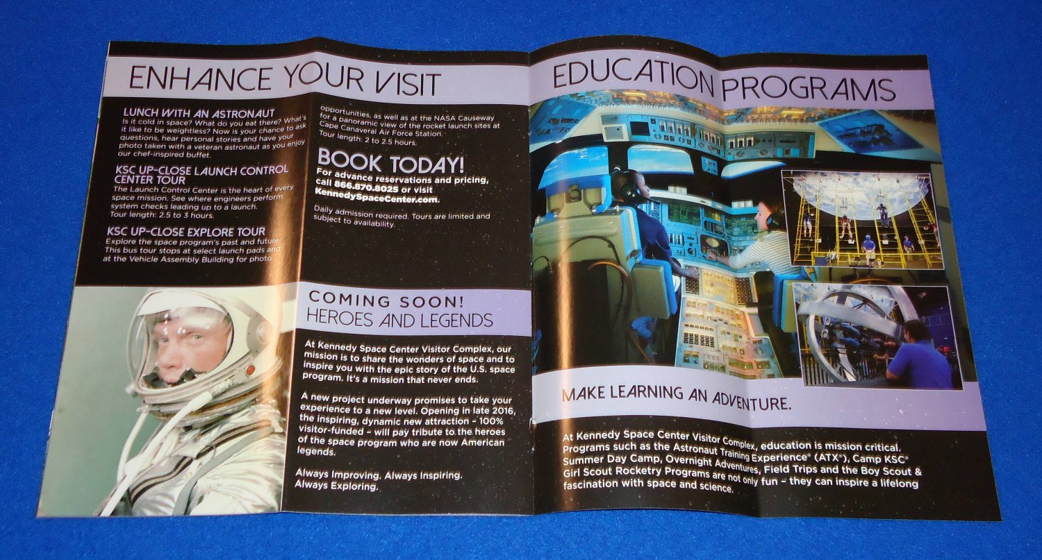 space tourism brochure