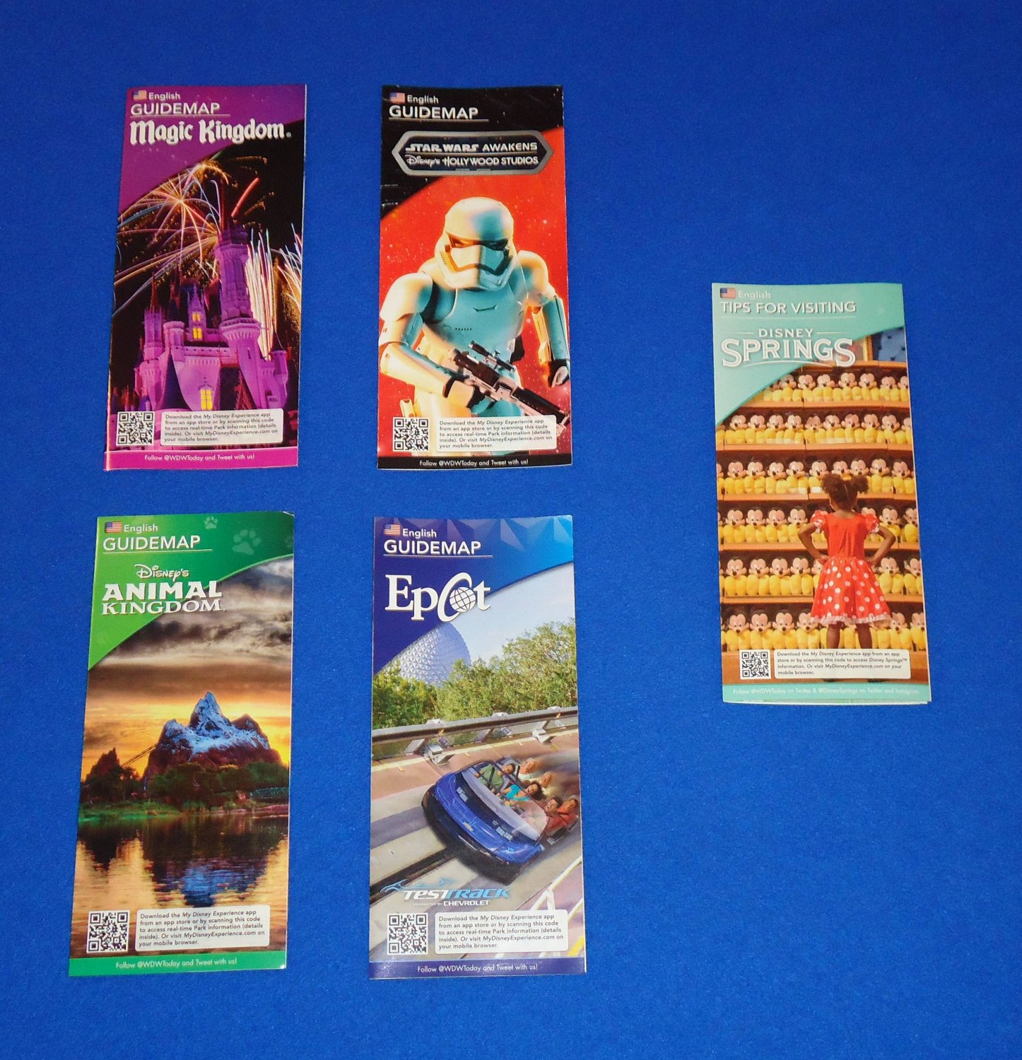 4-brand-new-walt-disney-orlando-parks-brochures-magic-kingdom-bonus