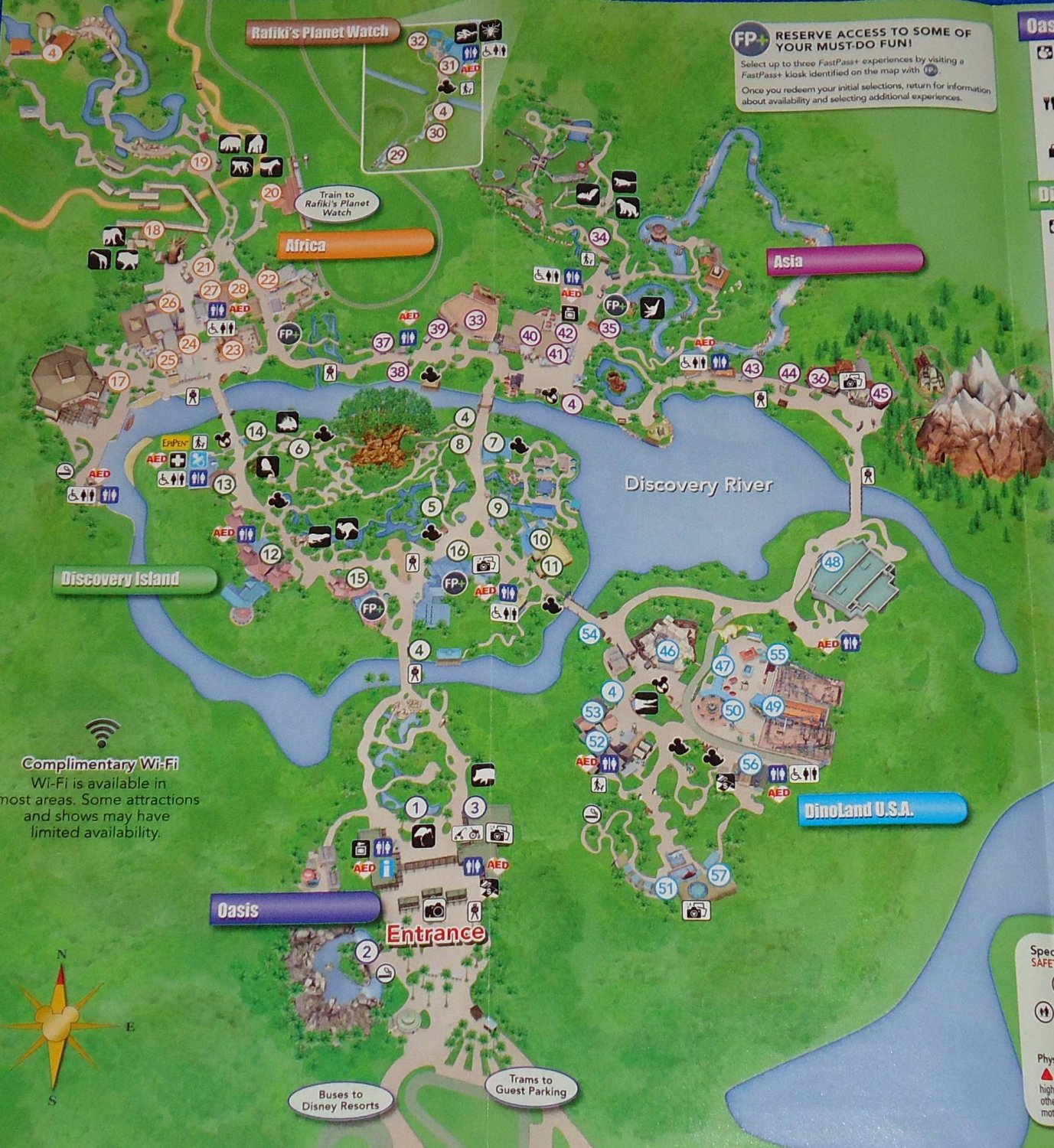 4 BRAND NEW WALT DISNEY ORLANDO PARKS BROCHURES MAGIC KINGDOM + *BONUS ...