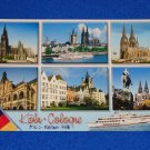 *BRAND NEW* BEAUTIFUL SCENES OF COLOGNE GERMANY POSTCARD UNUSED KOLN RHINE-RUHR