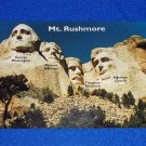 BEAUTIFUL MT RUSHMORE POSTCARD WASHINGTON LINCOLN JEFFERSON ROOSEVELT PRESIDENTS