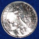 STATUE OF LIBERTY AMERICAN FLAG AUTHENTIC NEW ORLEANS MARDI GRAS DOUBLOON TOKEN