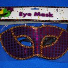 ***BRAND NEW*** NEW ORLEANS MARDI GRAS COSTUME MASQUERADE MASK *FACTORY SEALED*