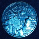 AESOPS FABLES RIVERBOAT FOX AUTHENTIC NEW ORLEANS MARDI GRAS DOUBLOON COIN TOKEN
