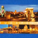 *BRAND NEW* UNUSED BUDAPEST HUNGARY 5 SCENES POSTCARD CHAIN BRIDGE DANUBE RIVER *BRAND NEW* UNUSED BUDAPEST HUNGARY 5 SCENES POSTCARD CHAIN BRIDGE DANUBE RIVER