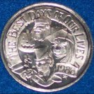 SANTA CLAUS CHRISTMAS GRADUATE HALLOWEEN JACK O'LANTERN MARDI GRAS DOUBLOON COIN