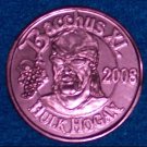HULK HOGAN WRESTLER TV STAR NEW ORLEANS MARDI GRAS DOUBLOON WWF WCW WRESTLEMANIA