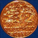 HOORAY FOR HOLLYWOOD NEW ORLEANS MARDI GRAS DOUBLOON MOVIE SET FILM DIRECTOR HOORAY FOR HOLLYWOOD NEW ORLEANS MARDI GRAS DOUBLOON MOVIE SET FILM DIRECTOR