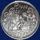 "GOOD SPORTS" NEW ORLEANS MARDI GRAS DOUBLOON TENNIS SKIING DIVING CHEERLEADING