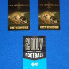 **TWO** 2017 NEW ORLEANS SAINTS SCHEDULE POCKET CARDS + **BONUS 2017 SCHEDULE** **TWO** 2017 NEW ORLEANS SAINTS SCHEDULE POCKET CARDS + **BONUS 2017 SCHEDULE**