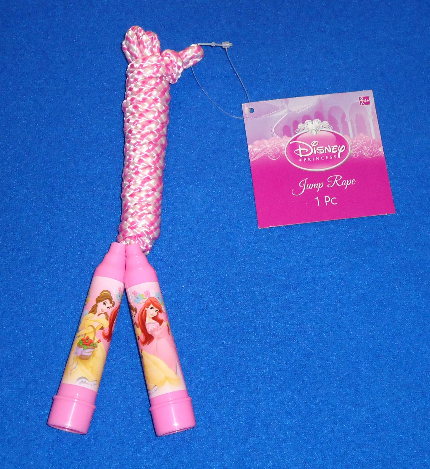 ***BRAND NEW*** WALT DISNEY PRINCESSES JUMP ROPE WITH TAG ARIEL BELLE