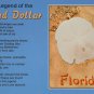 **BRAND NEW** FLORIDA SAND DOLLAR LEGEND POSTCARD SEA URCHIN ODD SHAPE SEA SHELL