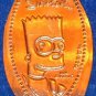 BRAND NEW STUPENDOUS BART SIMPSON PENNY UNIVERSAL STUDIOS HOLLYWOOD SIMPSONS TV