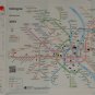*BRAND NEW* COLOGNE CITY BROCHURE REFERENCE MAP KVB RAIL SERVICE MAP RHINE RIVER