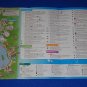 "WALT DISNEY" EPCOT BROCHURE THEME PARK GUIDE MAP SPACESHIP EARTH TEST TRACK