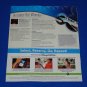 "WALT DISNEY" EPCOT BROCHURE THEME PARK GUIDE MAP SPACESHIP EARTH TEST TRACK