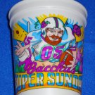 SUPER SUNDAY SUPERBOWL FOOTBALL CHEERLEADER BACCHUS NEW ORLEANS MARDI GRAS CUP
