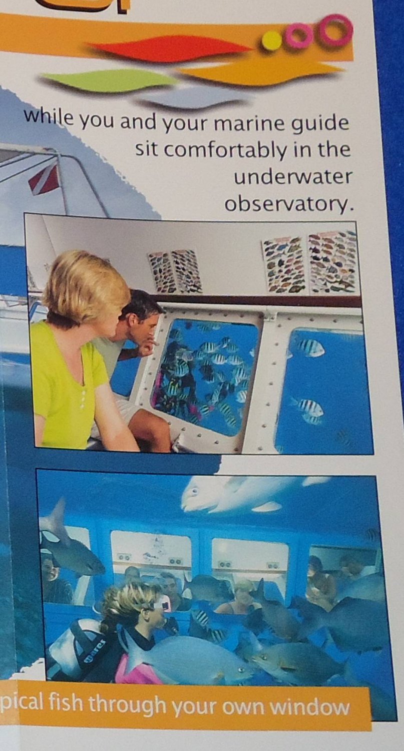 *BRAND NEW* SEAWORLD EXPLORER UNDERSEA ADVENTURE BROCHURE NASSAU BAHAMAS