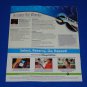 "WALT DISNEY" EPCOT BROCHURE THEME PARK GUIDE MAP SPACESHIP EARTH TEST TRACK