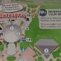 "WALT DISNEY" EPCOT BROCHURE THEME PARK GUIDE MAP SPACESHIP EARTH TEST TRACK