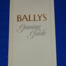 VINTAGE BALLY'S CASINO LAS VEGAS GAMING GUIDE BARRYMORE'S STEAKHOUSE BLACKJACK