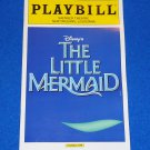WALT DISNEY THE LITTLE MERMAID PLAYBILL ALAN MENKEN DOUG WRIGHT SLATER ASHMAN WALT DISNEY THE LITTLE MERMAID PLAYBILL ALAN MENKEN DOUG WRIGHT SLATER ASHMAN