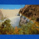 OUTSTANDING VINTAGE HOOVER DAM POSTCARD COLORADO RIVER HERBERT HOOVER NEVADA