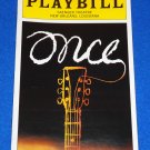 ONCE PLAYBILL TONY AWARD WINNING MUSICAL ENDA WALSH GLEN HANSARD IRGLOVA CARNEY ONCE PLAYBILL TONY AWARD WINNING MUSICAL ENDA WALSH GLEN HANSARD IRGLOVA CARNEY