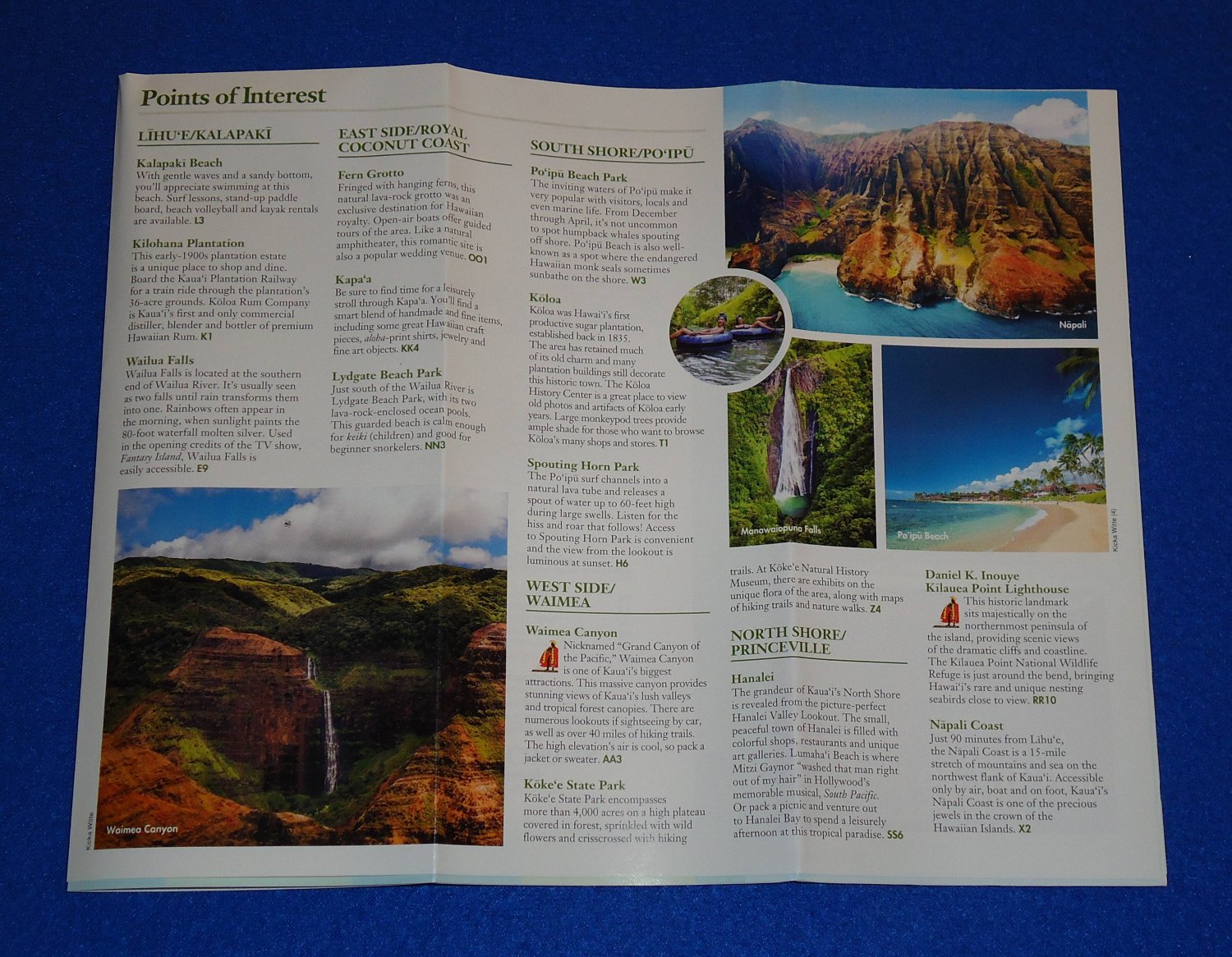 BRAND NEW OUTSTANDING KAUAI OFFICIAL GUIDE MAP BROCHURE TOKEN HAWAIIAN BRAND NEW OUTSTANDING KAUAI OFFICIAL GUIDE MAP BROCHURE TOKEN HAWAIIAN