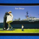 BRAND NEW CAPTIVATING SAN DIEGO USS MIDWAY UNCONDITIONAL SURRENDER POSTCARD