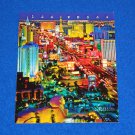 BRAND NEW LAS VEGAS STRIP POSTCARD PARIS MGM EXCALIBUR LUXOR TREASURE ISLAND