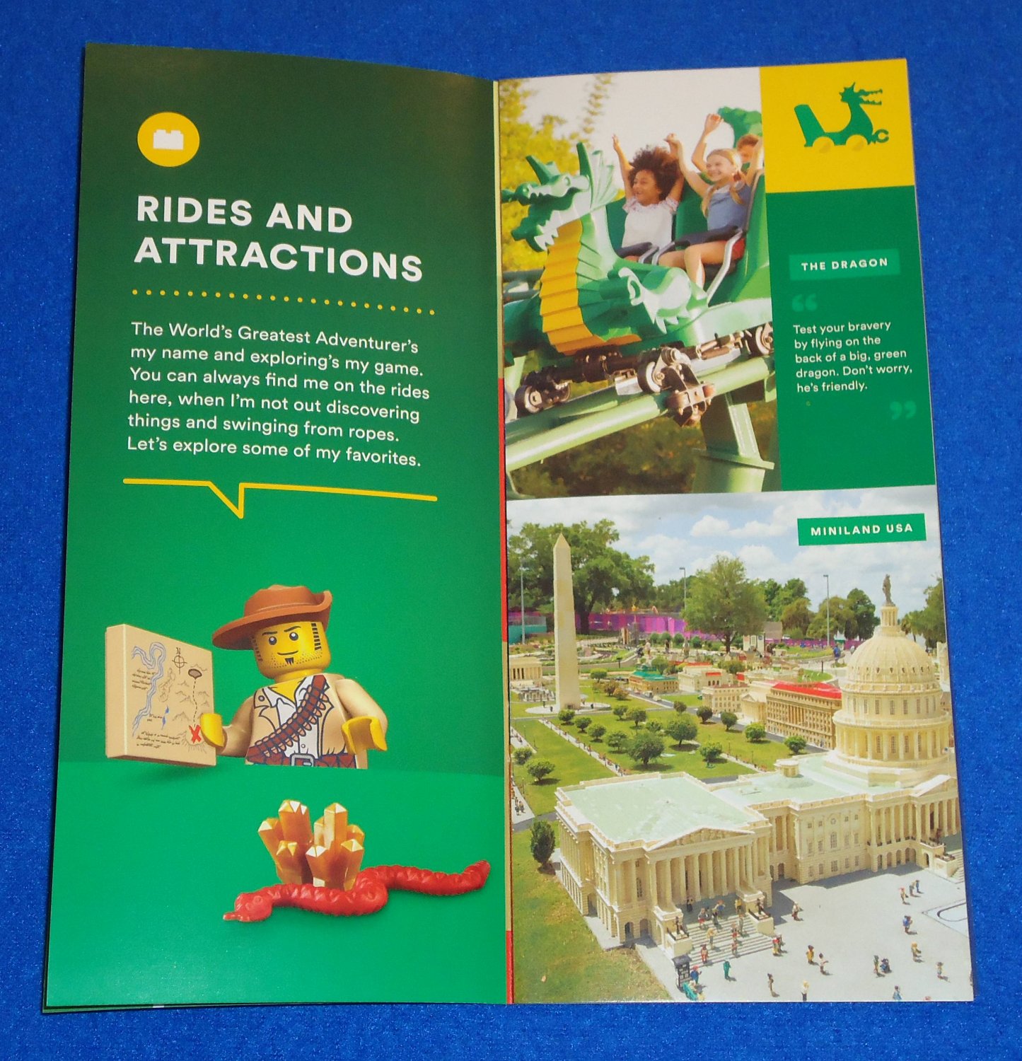 Brand New Official Guide To Awesome Legoland Florida Resort Booklet